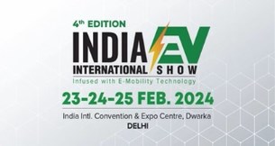 The fourth exhibition of electric cars in India